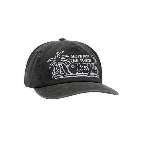 PIGMENT OBEY HOPE 5 PANEL STRAPBACK