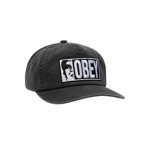 PIGMENT OBEY HALF ICON 5 PANEL STRAPBACK