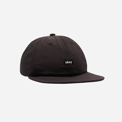 LOWERCASE NYLON 6 PANEL STRAPBACK