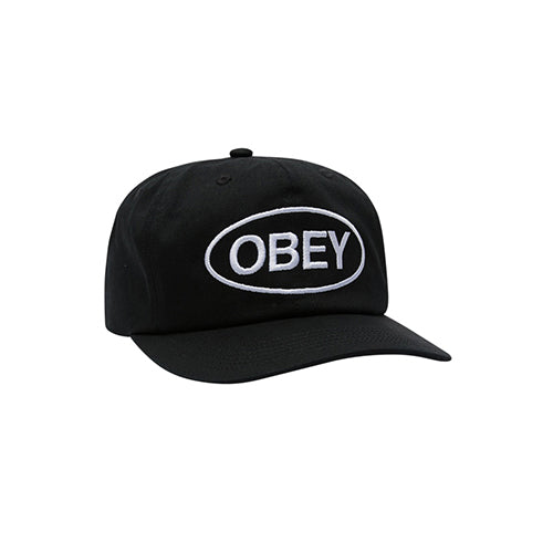 OBEY OVAL 6 PANEL STRAPBACK