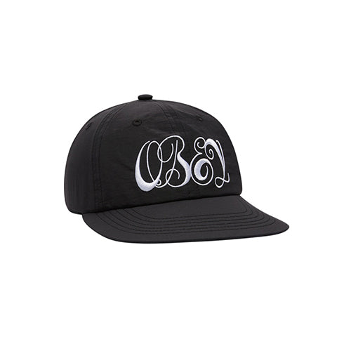 OBEY SCRIPT NYLON 6 PANEL STRAPBACK