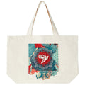 OBEY PEACE DOVE BLUE TOTE BAG