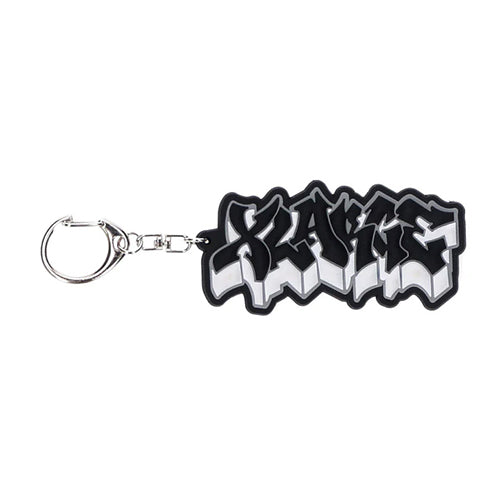GRAFFITI LOGO RUBBER KEYCHAIN