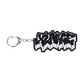 GRAFFITI LOGO RUBBER KEYCHAIN