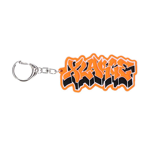 GRAFFITI LOGO RUBBER KEYCHAIN