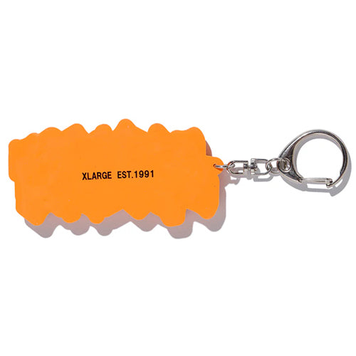 GRAFFITI LOGO RUBBER KEYCHAIN