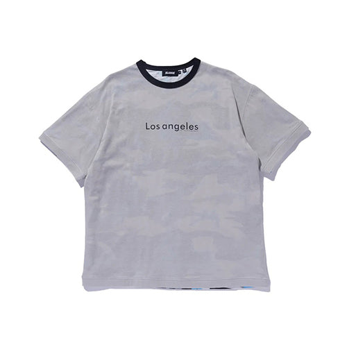 FADED CAMO RINGER S/S TEE