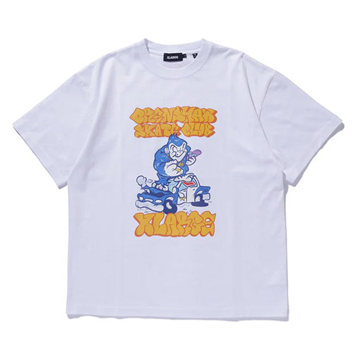 XLARGExCSC VANDALISED POLICE CAR S/S TEE