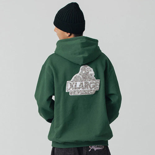 CHENILLE SLANTED OG HOODED SWEATSHIRT