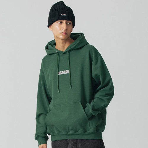 CHENILLE SLANTED OG HOODED SWEATSHIRT