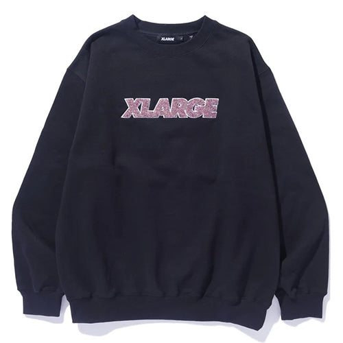 CHENILLE STANDARD LOGO CREWNECK SWEATSHIRT