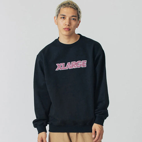 CHENILLE STANDARD LOGO CREWNECK SWEATSHIRT
