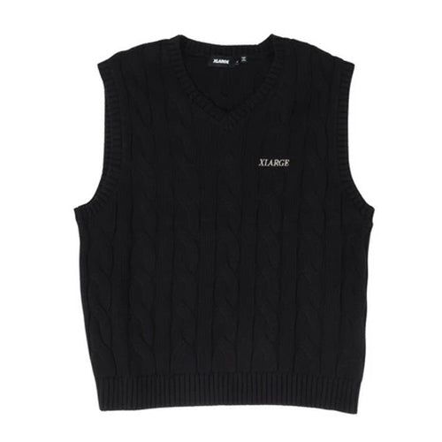 CABLE KNIT VEST