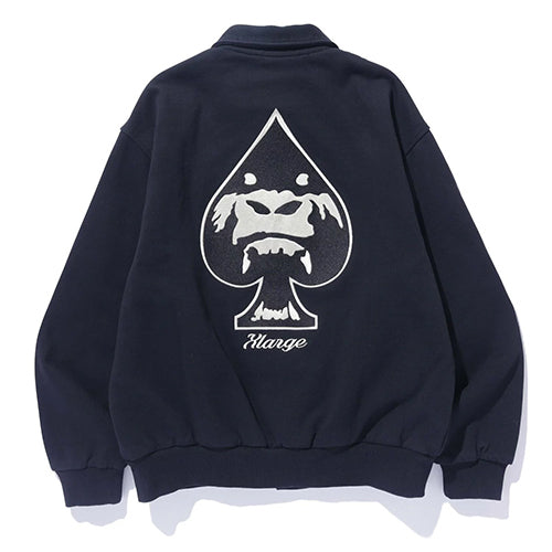 SWEAT VARSITY JACKET