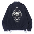 SWEAT VARSITY JACKET