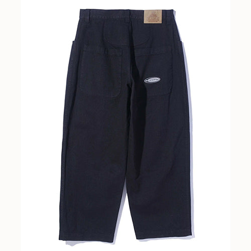 OVAL LOGO TWILL WIDE PANTS
