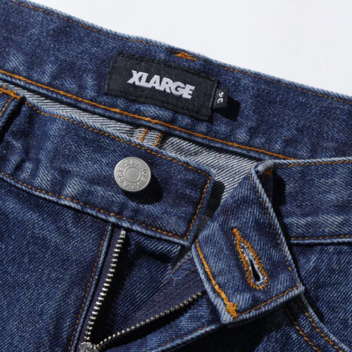 XLARGExED HARDY CRASH DENIM PANTS