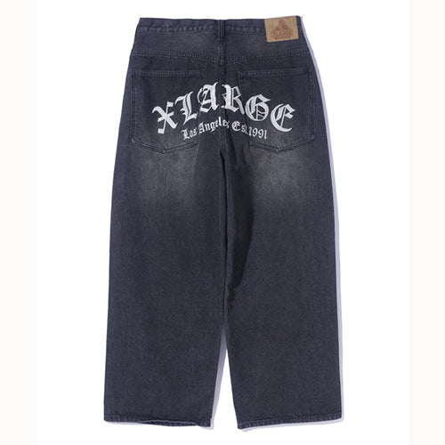 OLD ENGLISH BAGGY DENIM PANTS