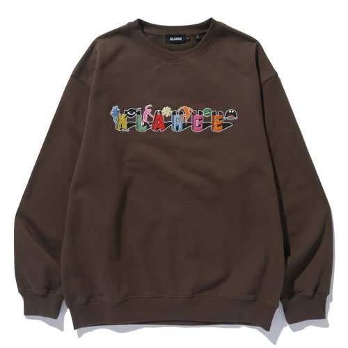 ODD MOTIFS CREWNECK SWEATSHIRT