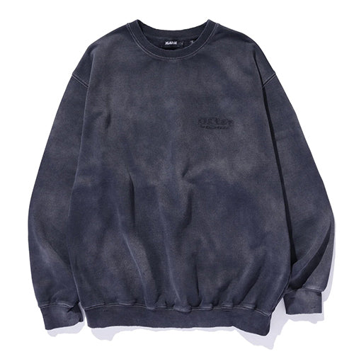 OLD ENGLISH BLEACHED CREWNECK SWEATSHIRT