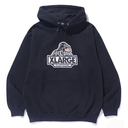 XLARGE x MR.CARTOON PULLOVER HOODED SWEAT SHIRT