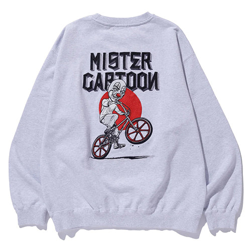 XLARGE x MR.CARTOON CREWNECK SWEAT SHIRT
