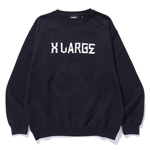 XLARGE x MR.CARTOON CREWNECK SWEAT SHIRT