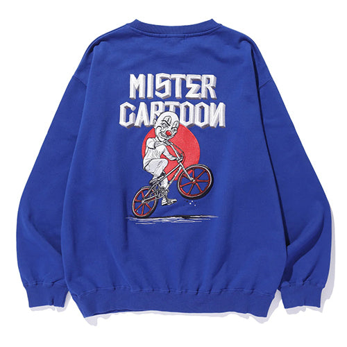 XLARGE x MR.CARTOON CREWNECK SWEAT SHIRT