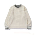 CABLE CREWNECK KNIT