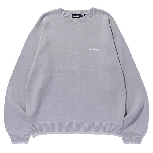 SLANTED OG CREWNECK KNIT TOP