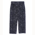 DISCHARGE PRINT DENIM PANTS
