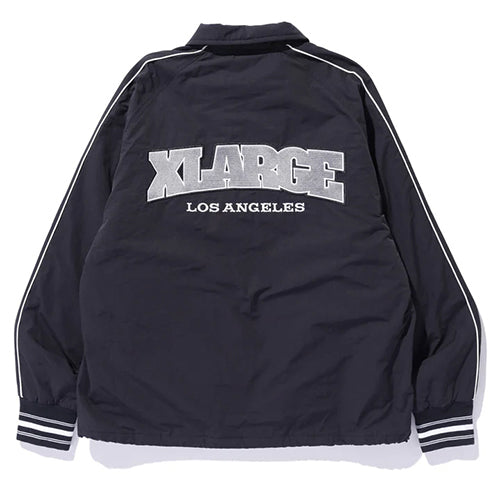 NYLON PIPING COACH JACKET