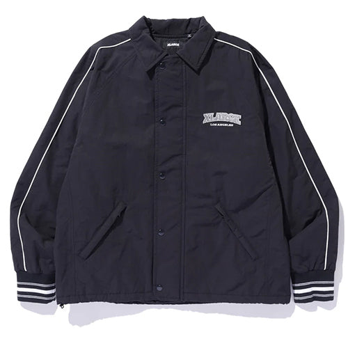 NYLON PIPING COACH JACKET