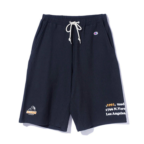 XLARGE X CHAMPION REVERSE WEAVE  PULLOVER SWEAT SHORT PANTS