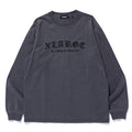PIGMENT DYED OLD ENGLISH LOGO L/S TEE