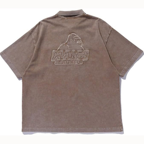 CHEMICAL WASH SLANTED OG POLO SHIRT