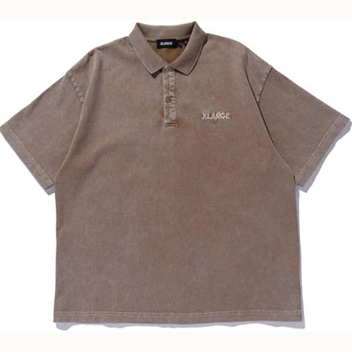CHEMICAL WASH SLANTED OG POLO SHIRT