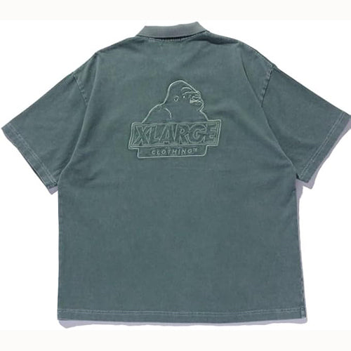 CHEMICAL WASH SLANTED OG POLO SHIRT