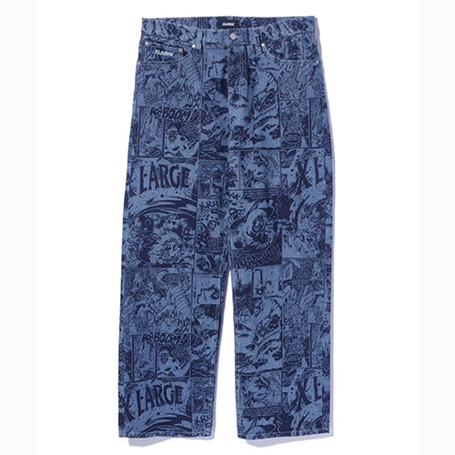 XLARGE COMIC DENIM PANTS
