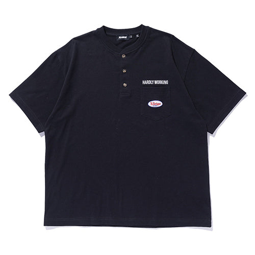 HENRY NECK S/S POCKET TEE