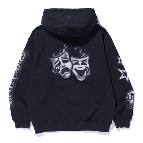AIRBRUSH PULLOVER HOODED SWEATSHIRT