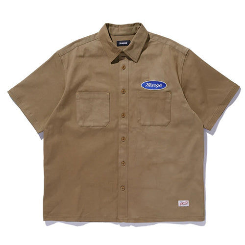 OVAL LOGO WORK S/S SHIRT