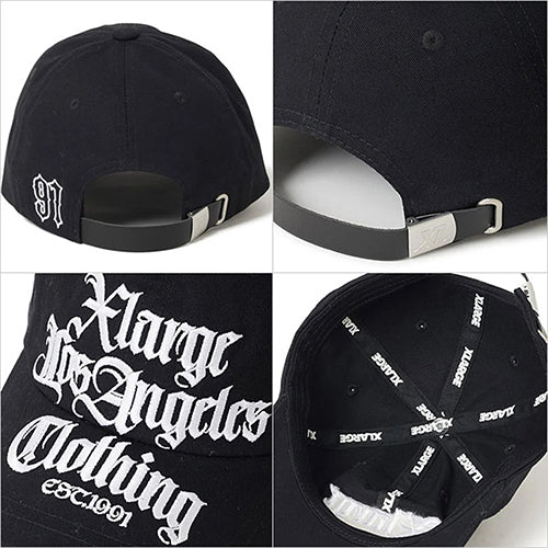 OLD ENGLISH 6PANEL SNAPBACK CAP
