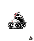 LIBERTY WALK X XLARGE MINITURE STICKER GORILLA
