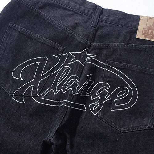 STAR LOGO DENIM PANTS