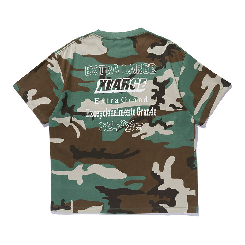 MULTI LOGO CAMO S/S TEE - 101262011030