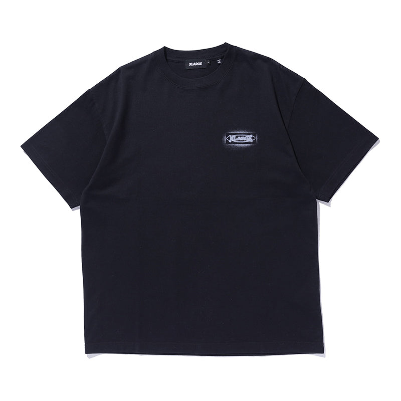 SPRAY PRINTED S/S TEE - 101262011036