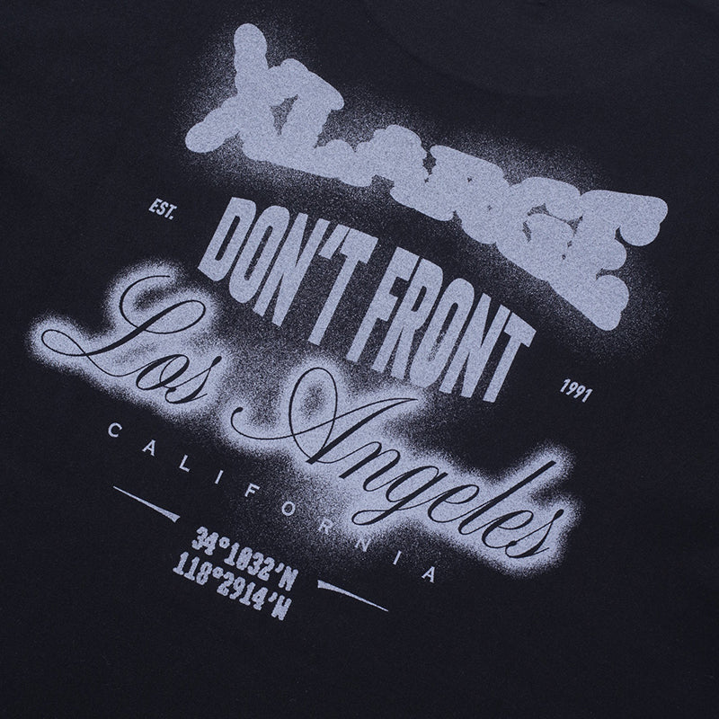 SPRAY PRINTED S/S TEE - 101262011036