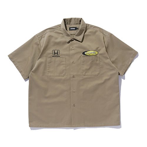 XLARGE X HONDA SHOWOFF S/S WORK SHIRT