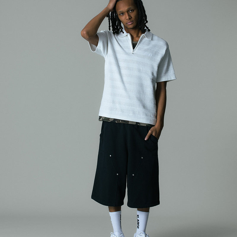 OG DOUBLE KNEE SHORT PANTS - 101262031018